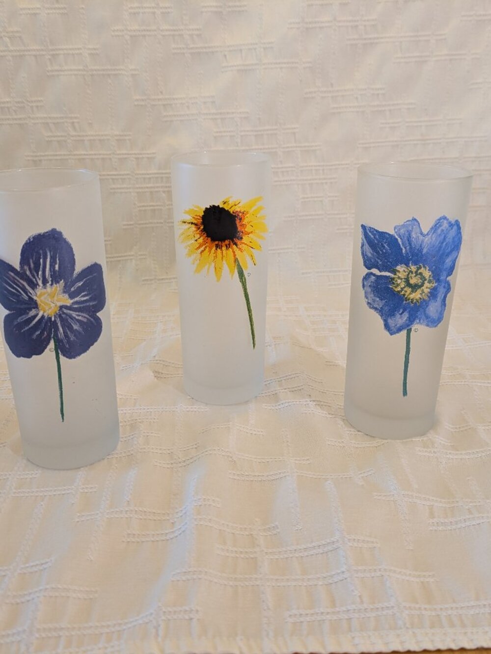 Dartington Tumbers, Flower Pattern